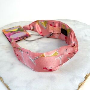NWT Powder UK Satin Limited Edition Top-knot Headband